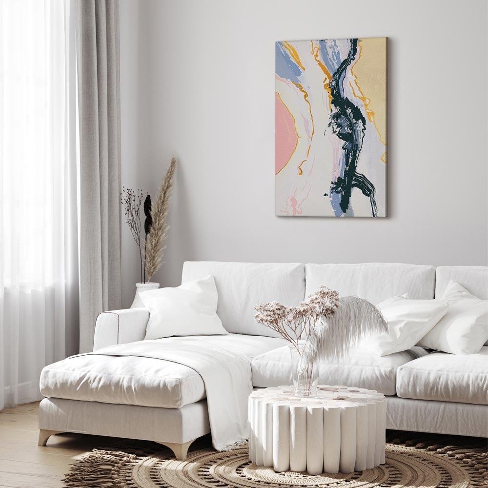 Obraz - Nurtujące myśli (1-częściowy) pionowy