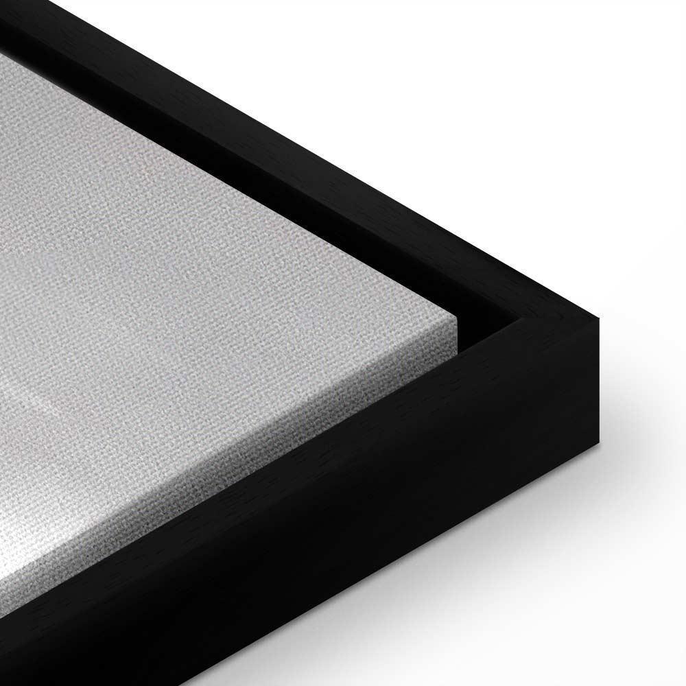 Obraz - Odbicie barw (1-częściowy) - zachód słońca w malowanej abstrakcji tła