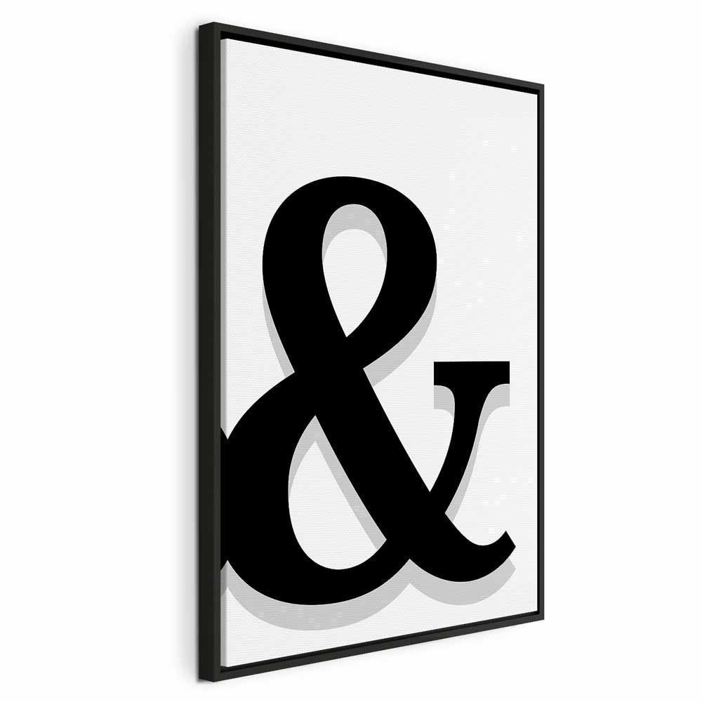 Obraz - Ozdobna litera (1-częściowy) pionowy