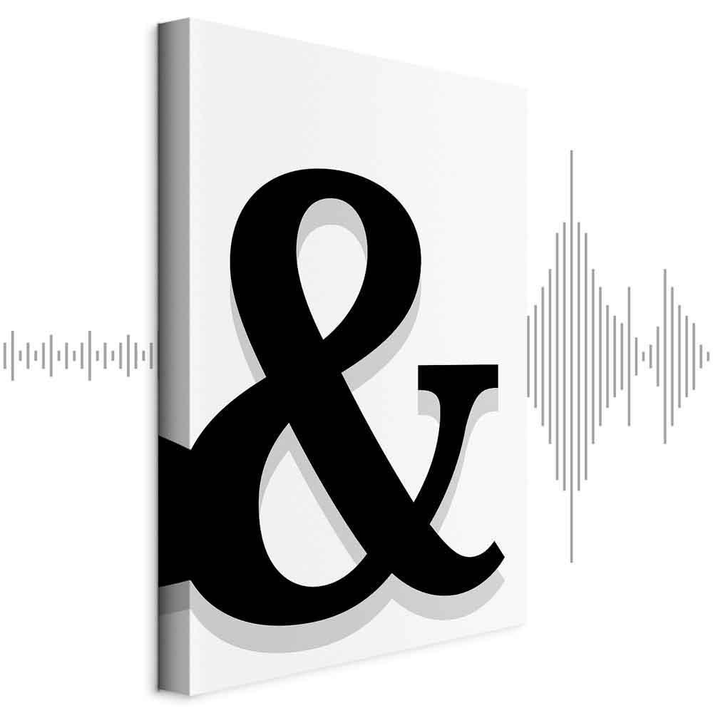 Obraz - Ozdobna litera (1-częściowy) pionowy