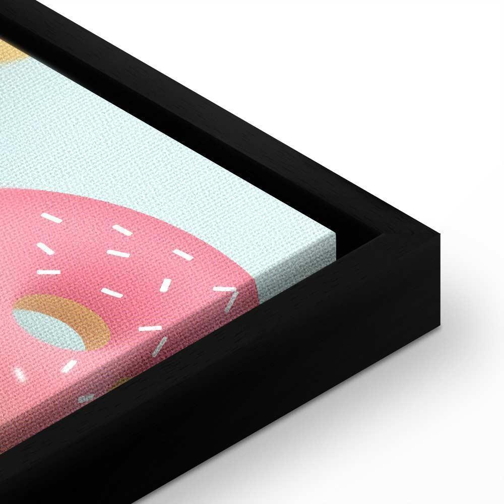 Obraz - Pastelowe donuty (1-częściowy) pionowy