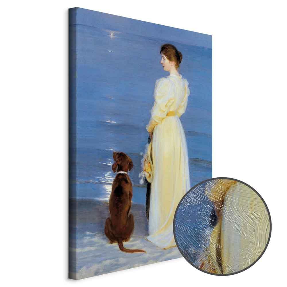 Obraz - Peder Severin Kroyer – Letni wieczór w Skagen