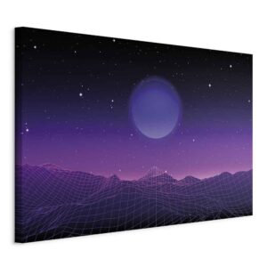 Obraz - Pejzaż futurystyczny 2 (1-częściowy) szeroki
