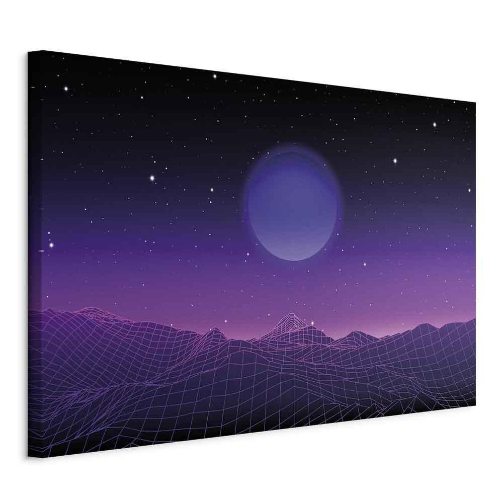 Obraz - Pejzaż futurystyczny 2 (1-częściowy) szeroki