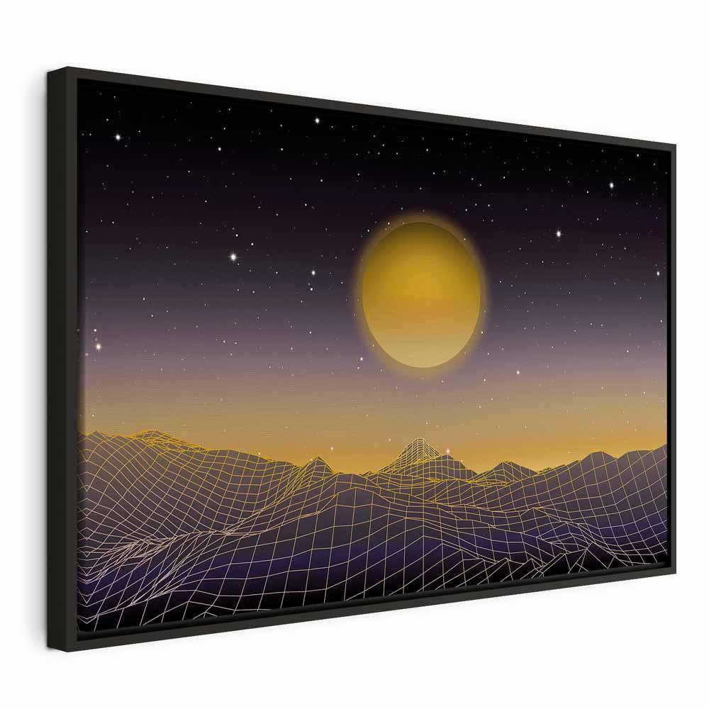 Obraz - Pejzaż futurystyczny 3 (1-częściowy) szeroki