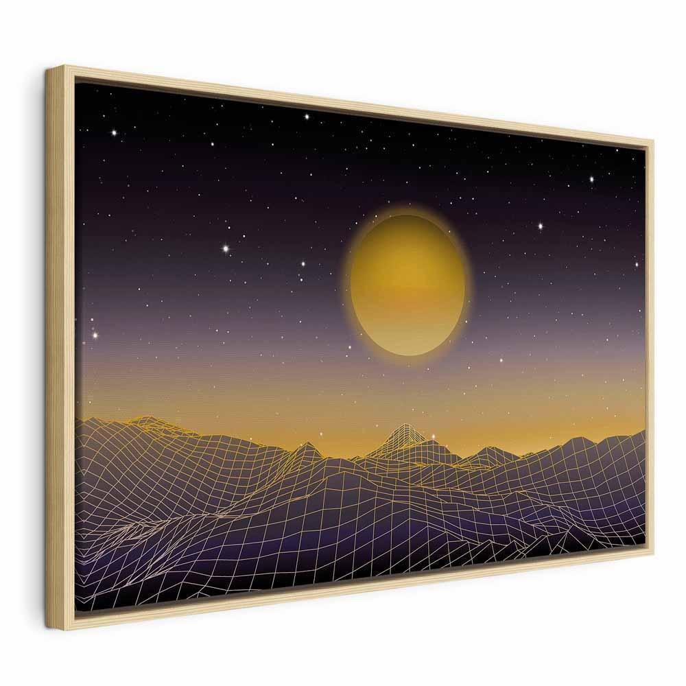 Obraz - Pejzaż futurystyczny 3 (1-częściowy) szeroki