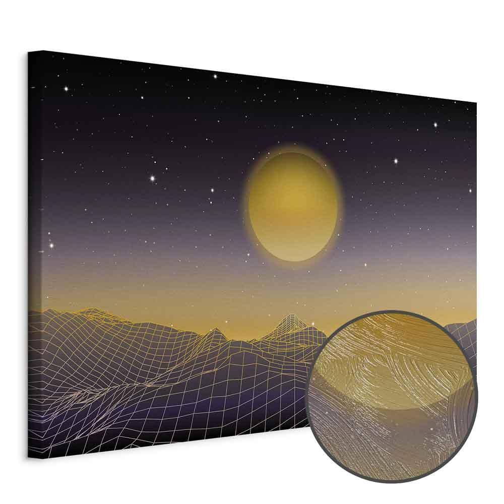 Obraz - Pejzaż futurystyczny 3 (1-częściowy) szeroki