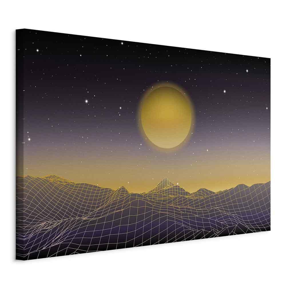 Obraz - Pejzaż futurystyczny 3 (1-częściowy) szeroki