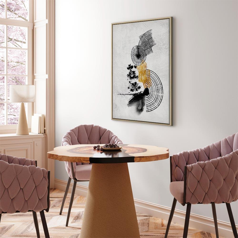 Obraz - Pejzaż ze słońcem (1-częściowy) pionowy