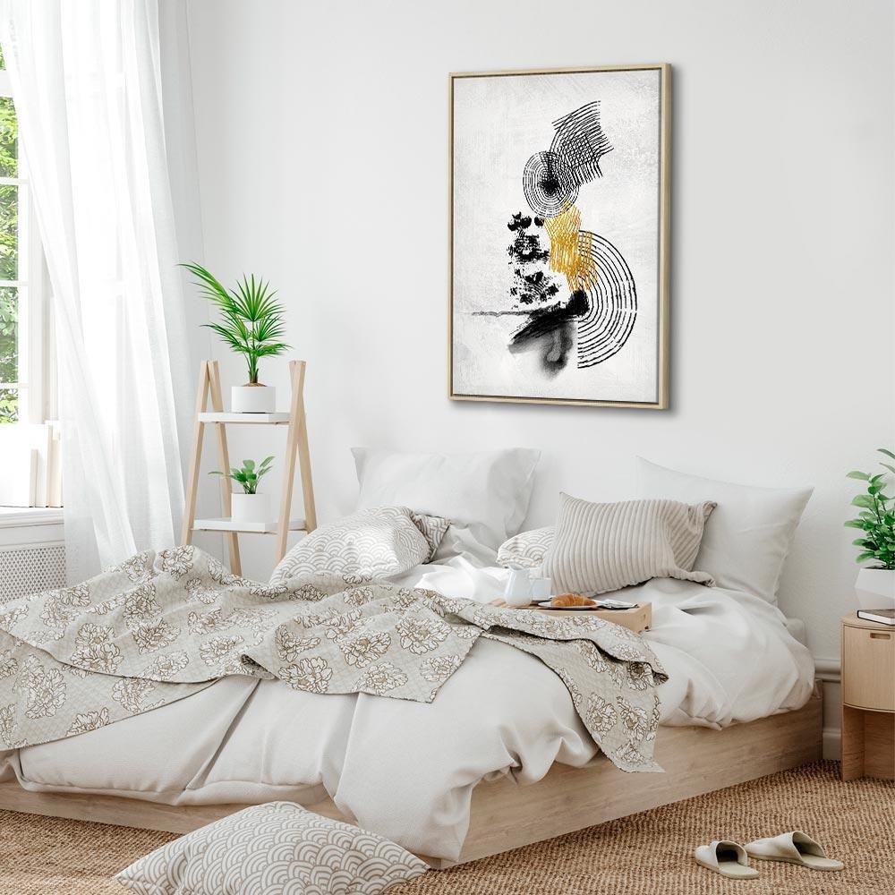 Obraz - Pejzaż ze słońcem (1-częściowy) pionowy