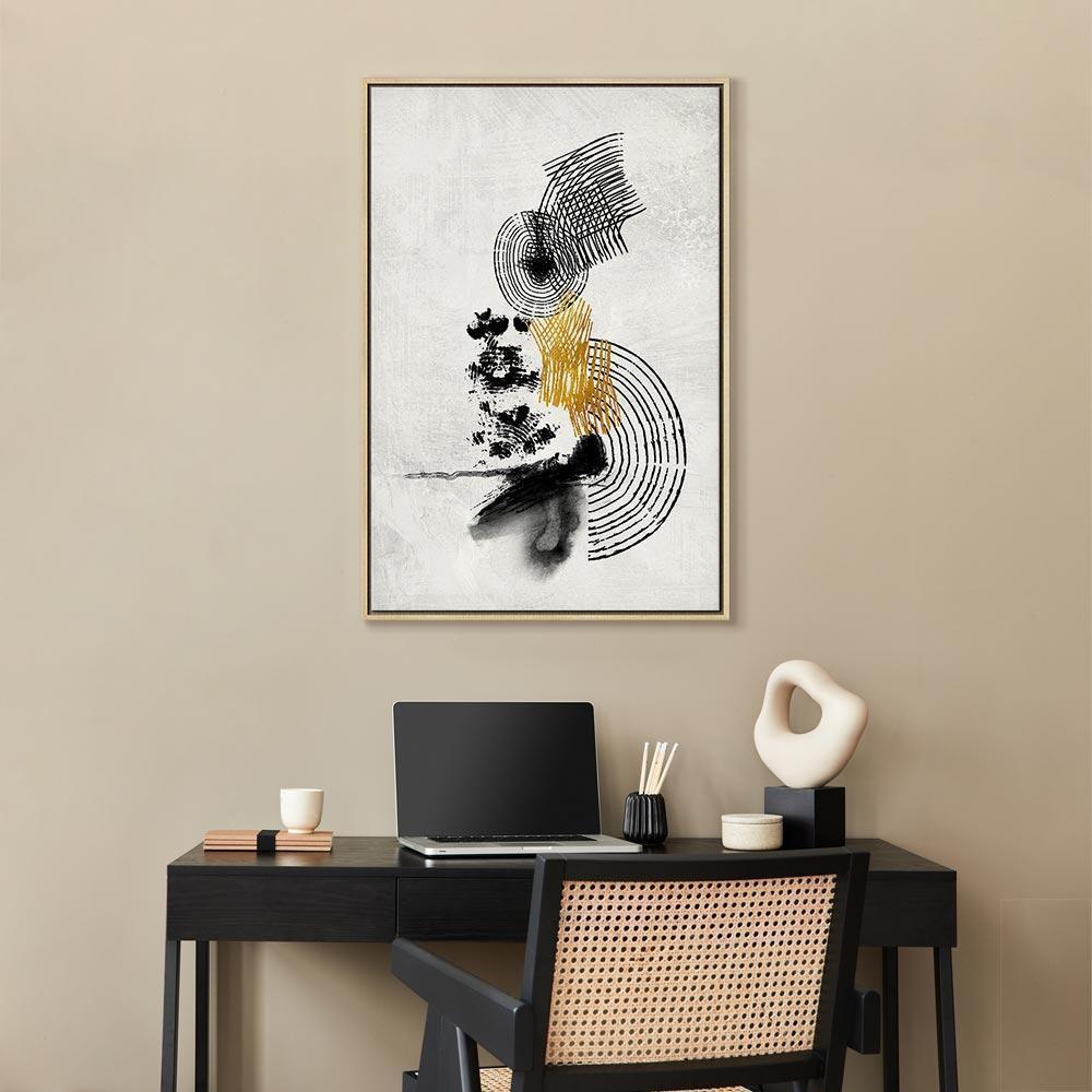 Obraz - Pejzaż ze słońcem (1-częściowy) pionowy