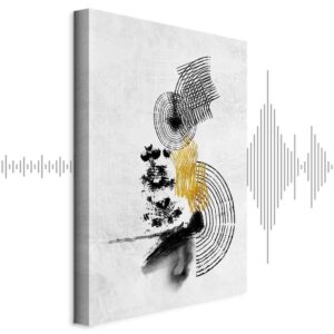 Obraz - Pejzaż ze słońcem (1-częściowy) pionowy