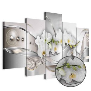 Obraz - Perłowy taniec orchidei