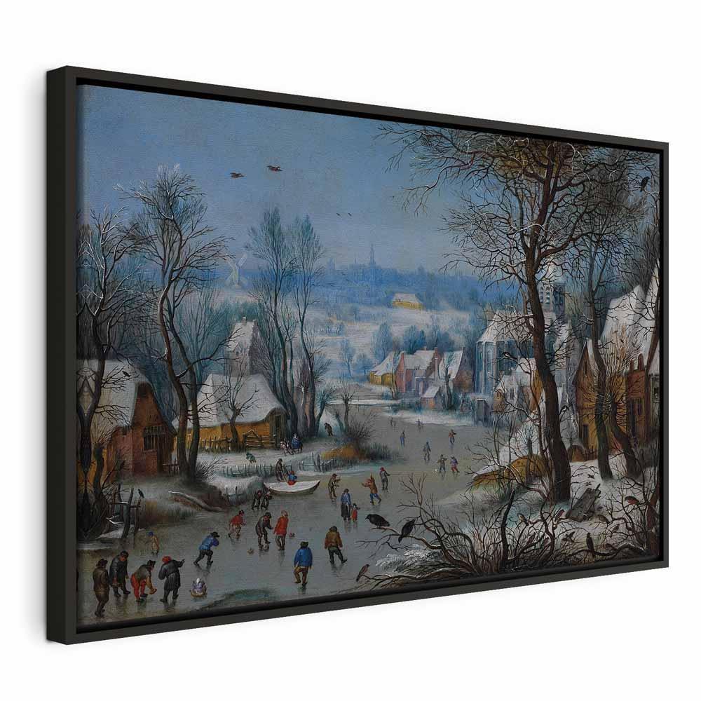 Obraz - Pieter Brueghel (młodszy) – Winter Landscape with a Bird Trap