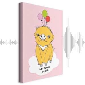 Obraz - Podniebna świnka (1-częściowy) pionowy