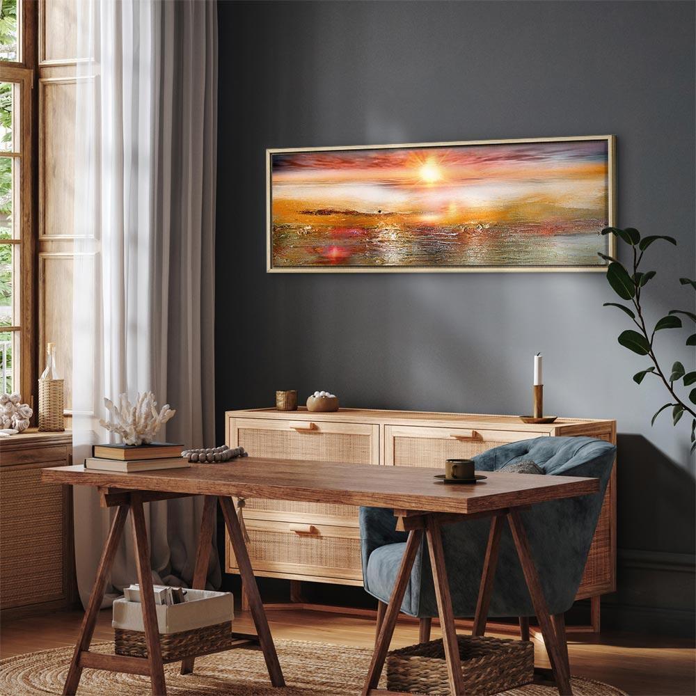 Obraz - Pomarańczowe morze