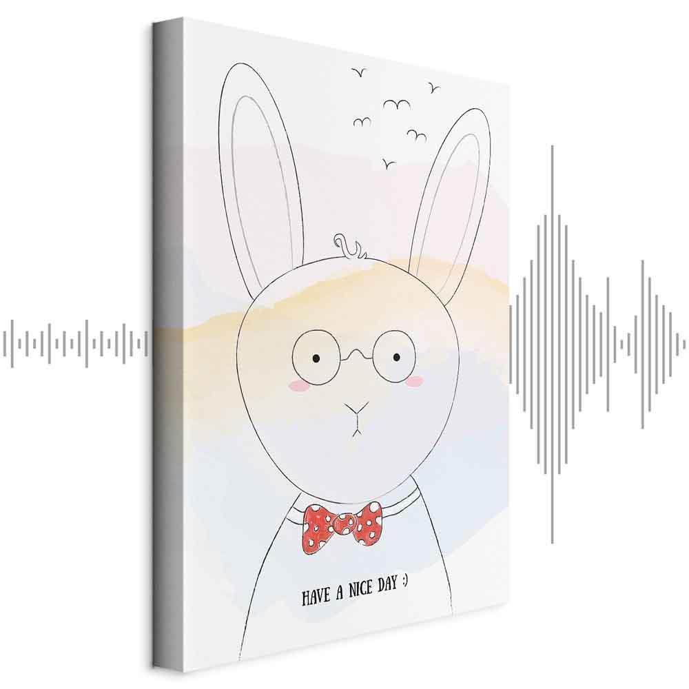 Obraz - Pozdrowienia od królika (1-częściowy) pionowy