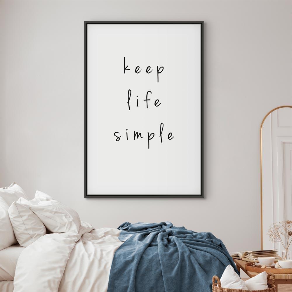 Obraz - Przekaz (1-częściowy) - napis po angielsku w akcencie motywacyjnym