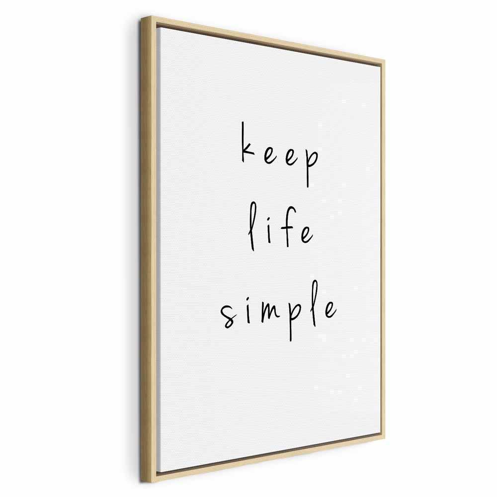 Obraz - Przekaz (1-częściowy) - napis po angielsku w akcencie motywacyjnym