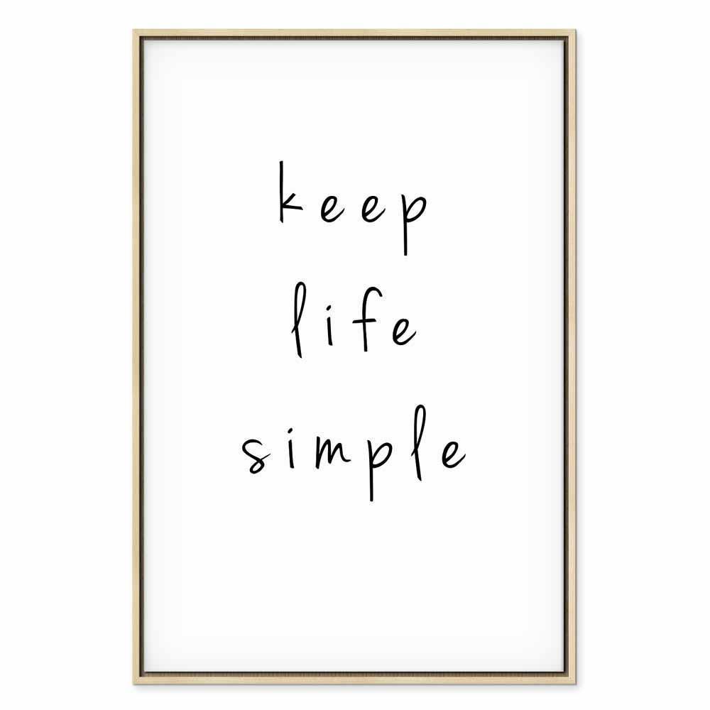 Obraz - Przekaz (1-częściowy) - napis po angielsku w akcencie motywacyjnym