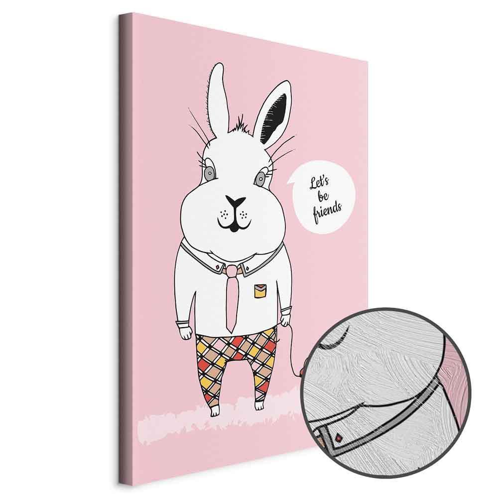 Obraz - Przyjaciel królika (1-częściowy) pionowy