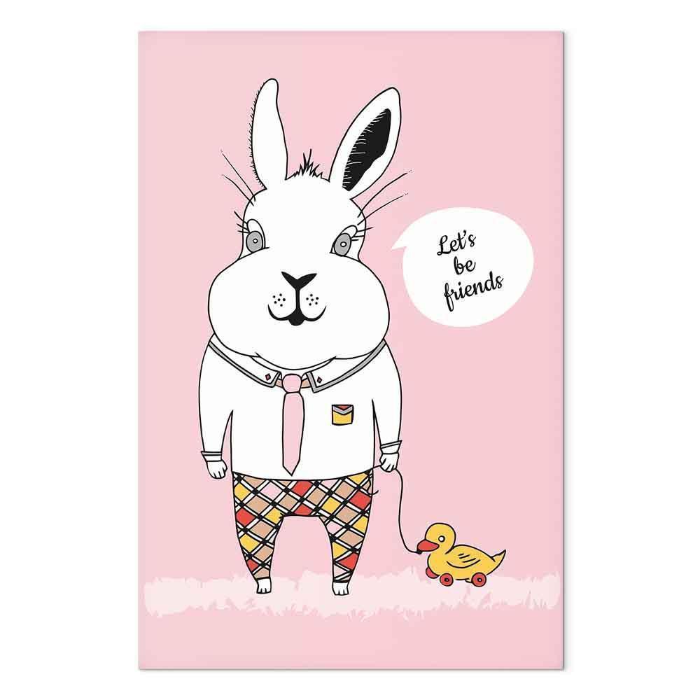 Obraz - Przyjaciel królika (1-częściowy) pionowy