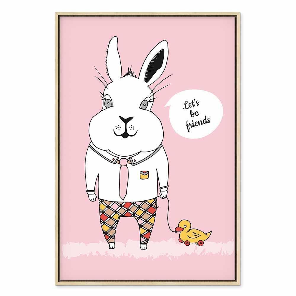 Obraz - Przyjaciel królika (1-częściowy) pionowy