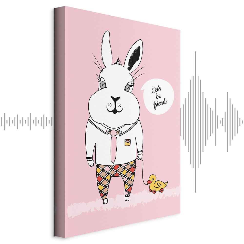 Obraz - Przyjaciel królika (1-częściowy) pionowy