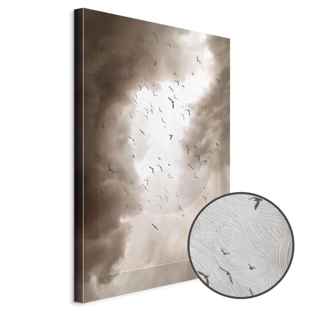Obraz - Ptaki w chmurach (1-częściowy) pionowy