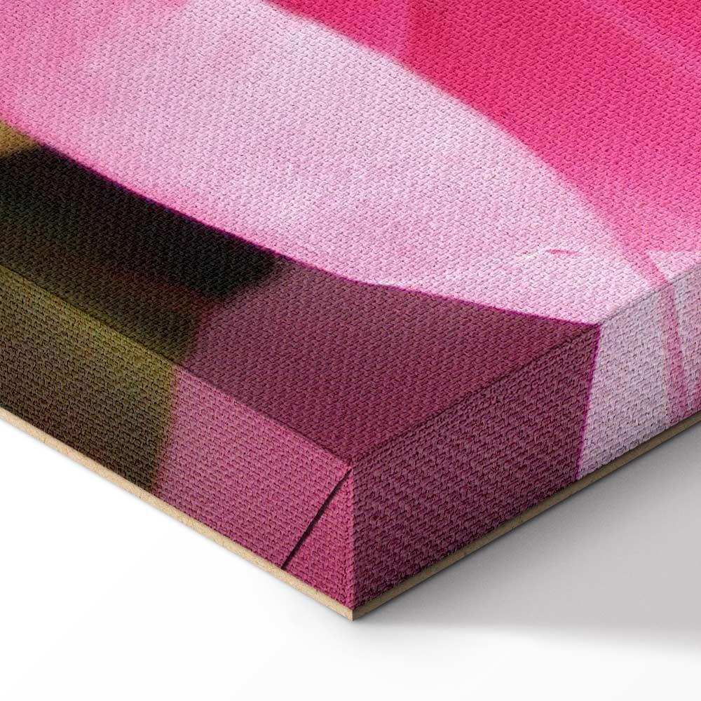 Obraz - Rozkwit piękna (1-częściowy) - różowy kwiat piwonii w objęciach natury