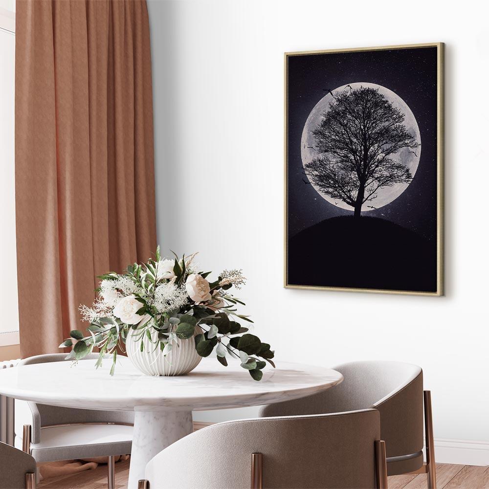 Obraz - Samotne drzewo (1-częściowy) pionowy