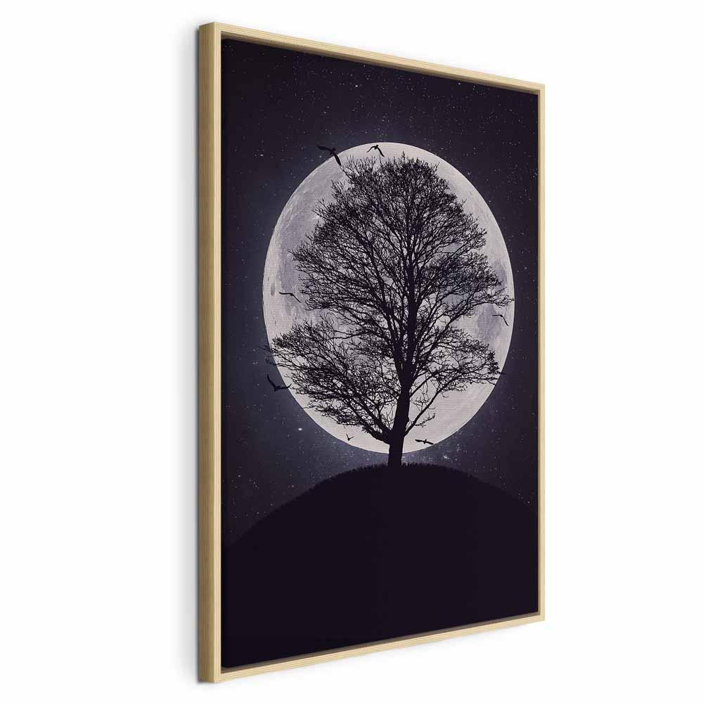 Obraz - Samotne drzewo (1-częściowy) pionowy