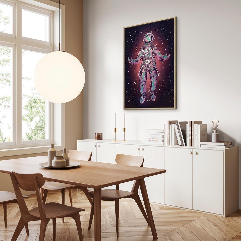 Obraz - Samotny podróżnik (1-częściowy) pionowy