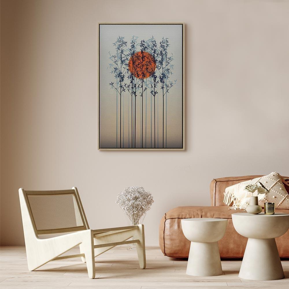 Obraz - Samotny zmierzch (1-częściowy) pionowy