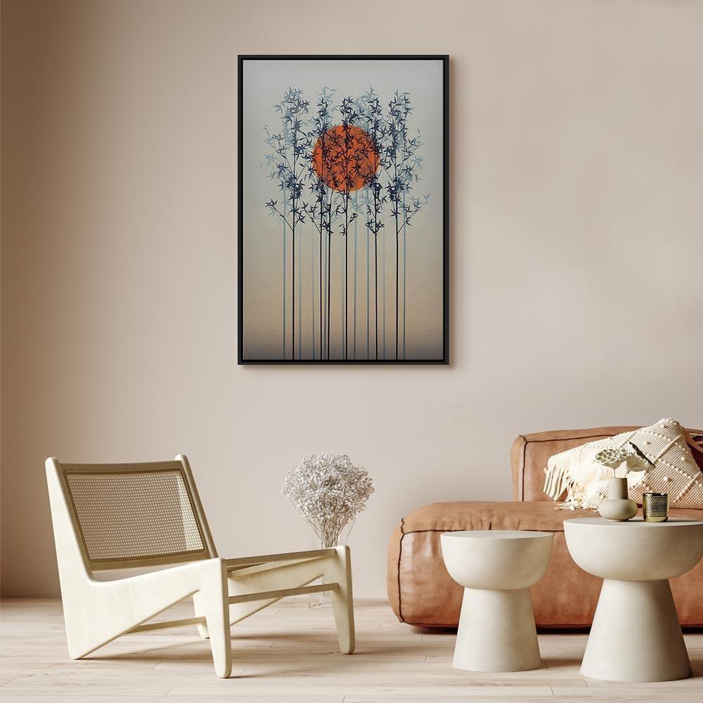 Obraz - Samotny zmierzch (1-częściowy) pionowy