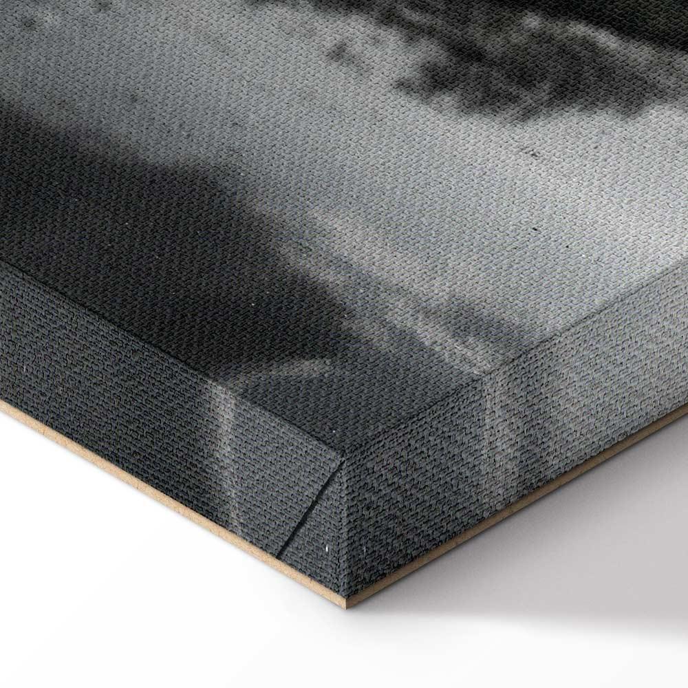 Obraz - Słońce nad chmurami (1-częściowy) - odbicie nieba w wodzie na polu