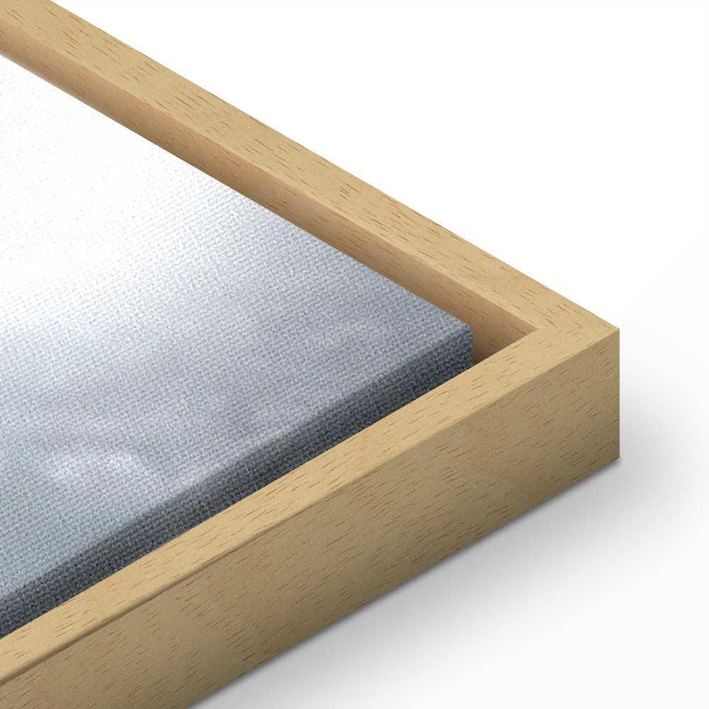 Obraz - Słońce nad chmurami (1-częściowy) - odbicie nieba w wodzie na polu