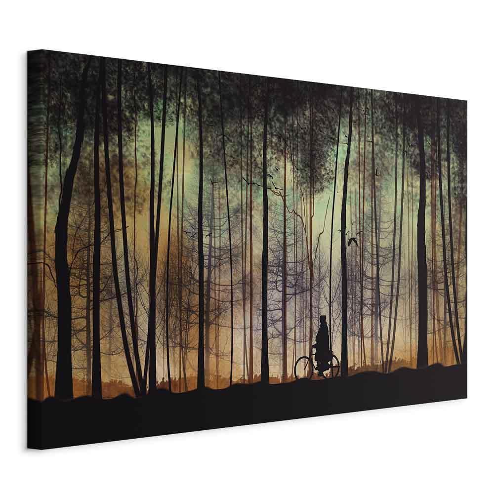 Obraz - Spacer przed zmrokiem (1-częściowy) szeroki