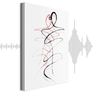 Obraz - Splątana namiętność (1-częściowy) pionowy