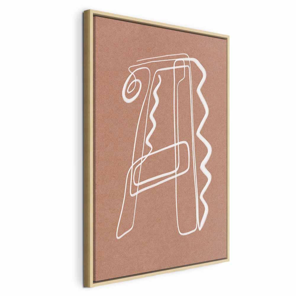 Obraz - Stylowe A (1-częściowy) pionowy