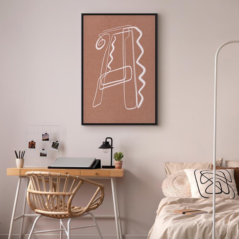 Obraz - Stylowe A (1-częściowy) pionowy