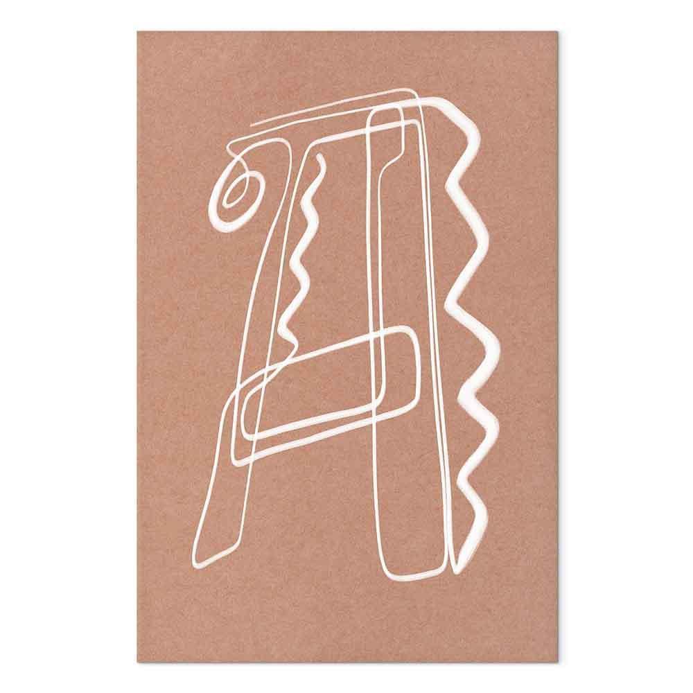 Obraz - Stylowe A (1-częściowy) pionowy