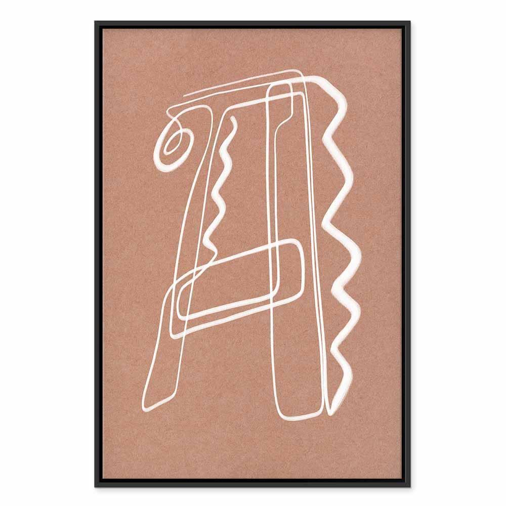 Obraz - Stylowe A (1-częściowy) pionowy