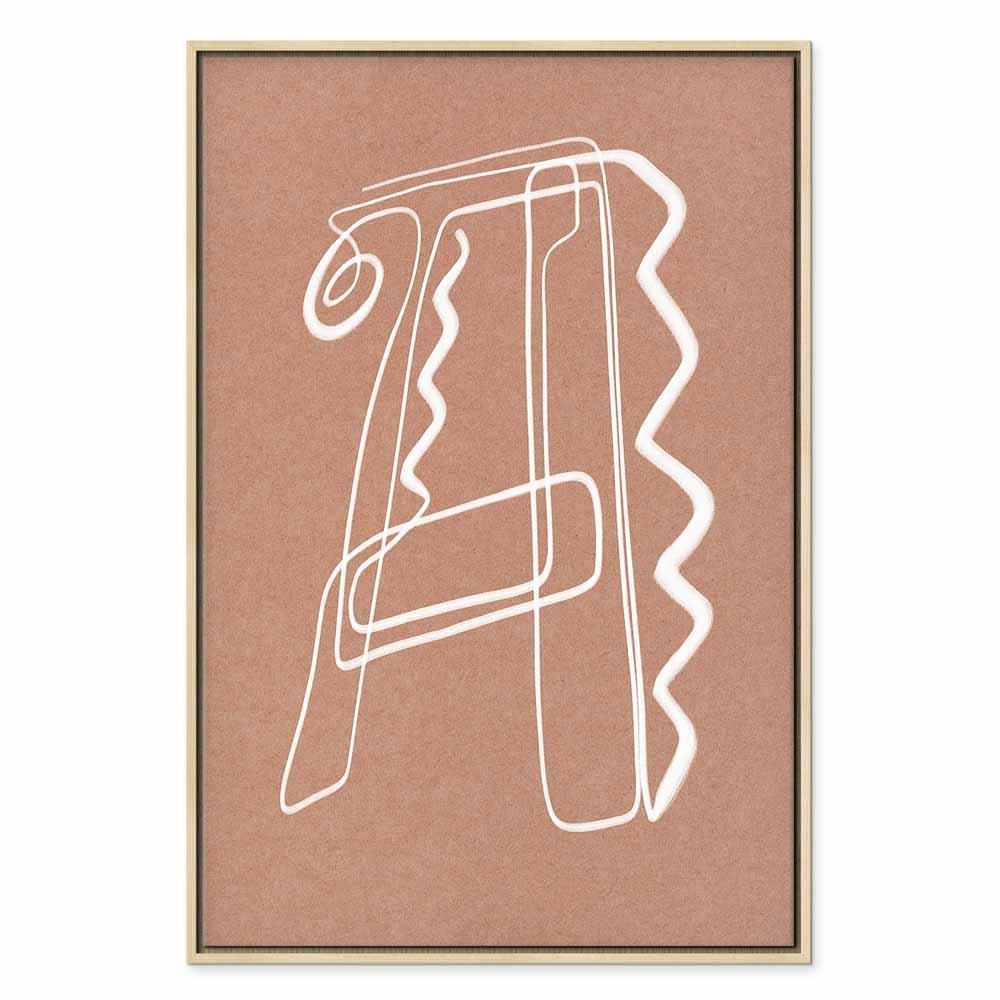 Obraz - Stylowe A (1-częściowy) pionowy