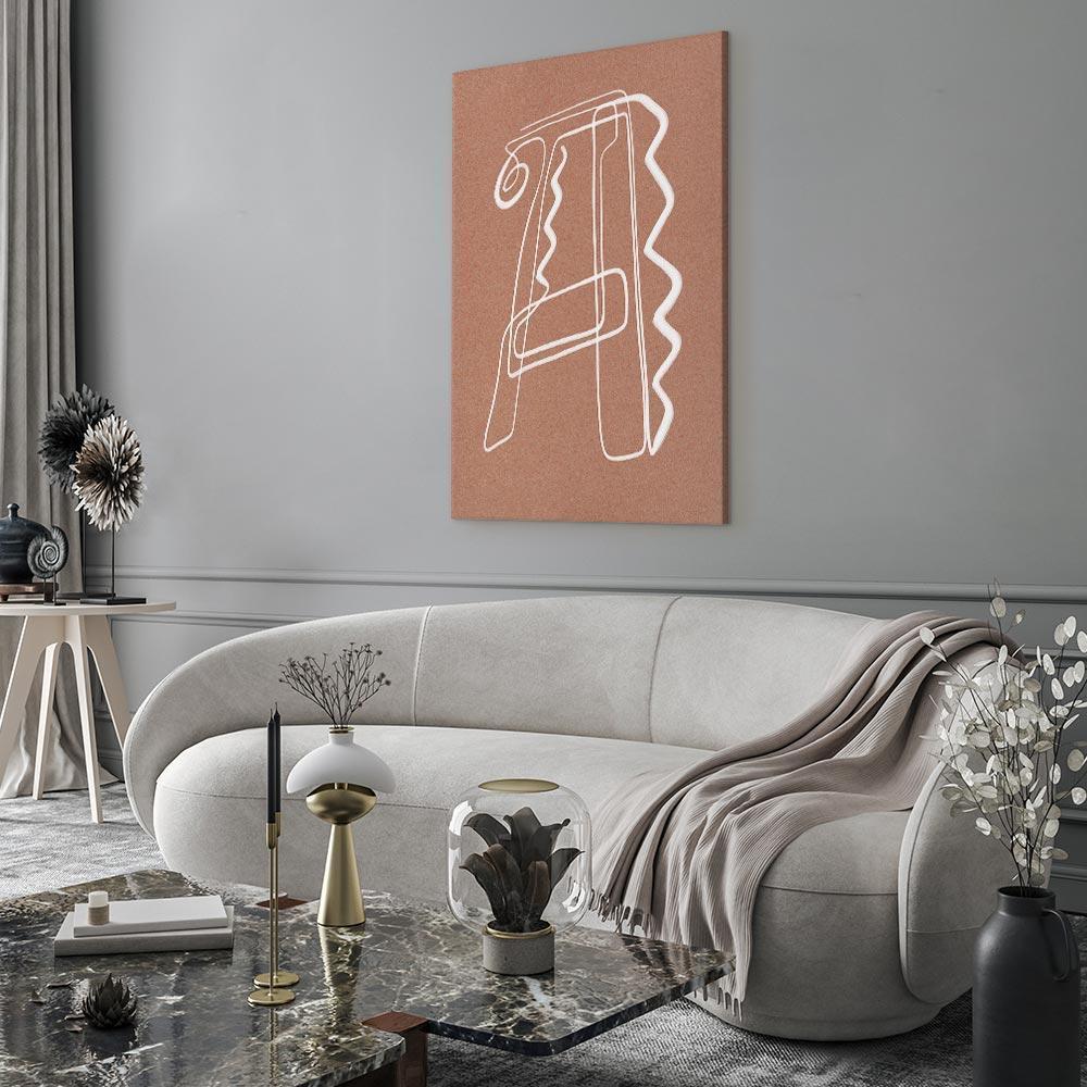 Obraz - Stylowe A (1-częściowy) pionowy