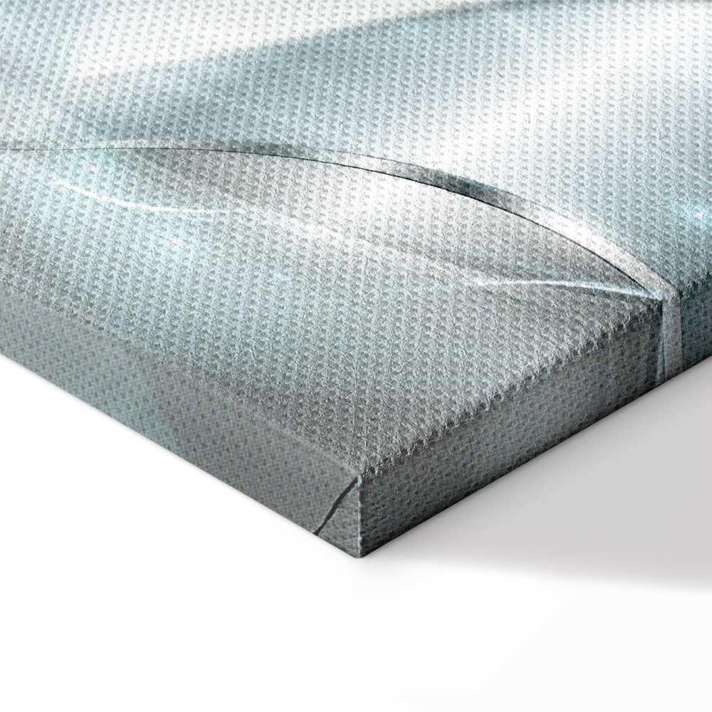 Obraz - Świecące dmuchawce (5-częściowy) niebieski szeroki