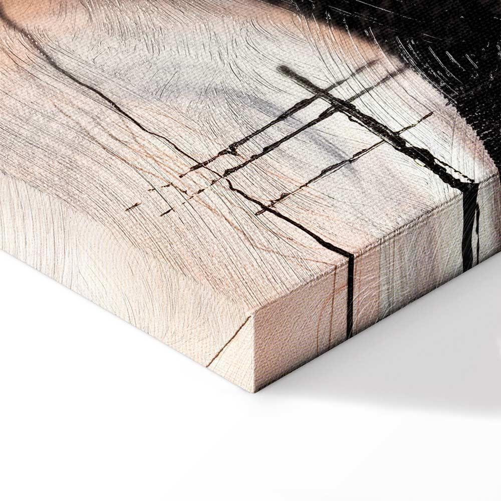 Obraz - Sztuka kształtów (1-częściowy) - abstrakcja ręcznie malowanego dzieła