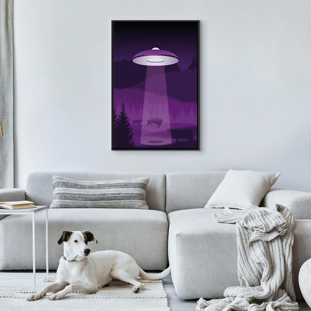 Obraz - Ufo (1-częściowy) pionowy