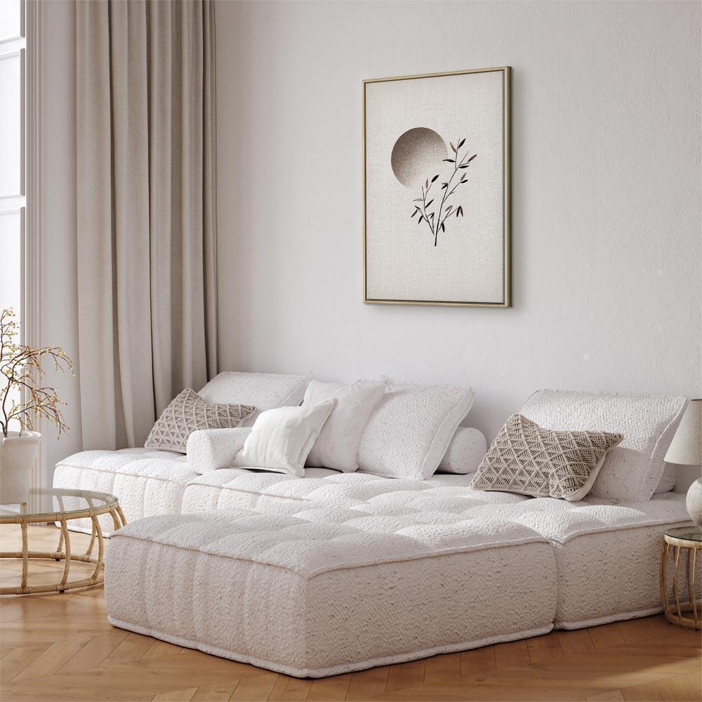 Obraz - Wschodni minimalizm (1-częściowy) pionowy