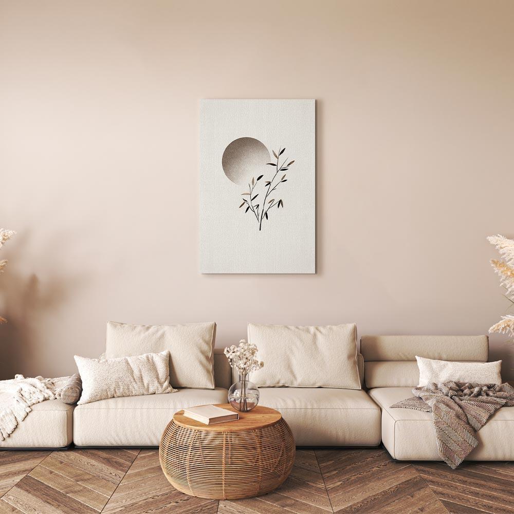 Obraz - Wschodni minimalizm (1-częściowy) pionowy